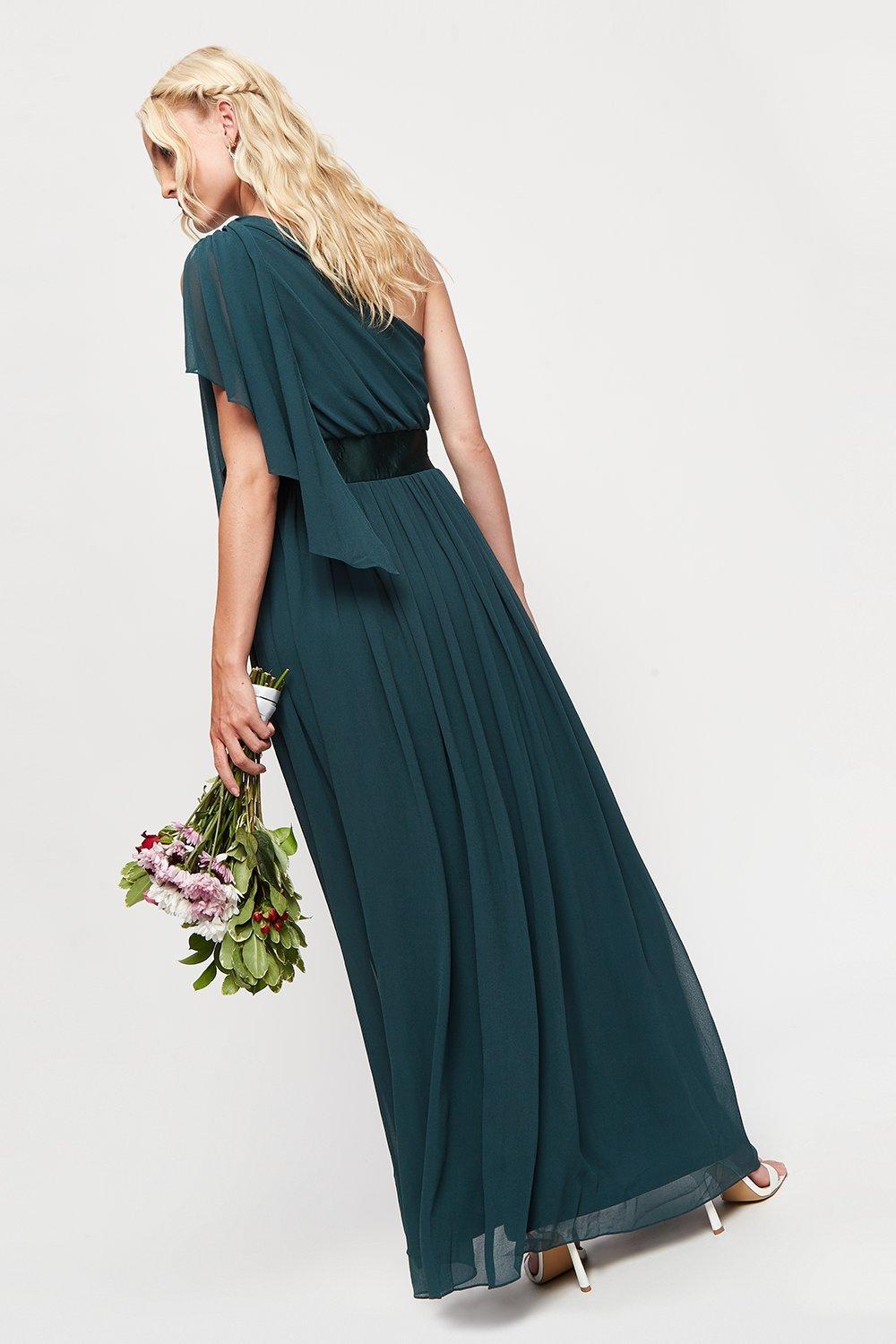 Dorothy perkins green maxi dress sale